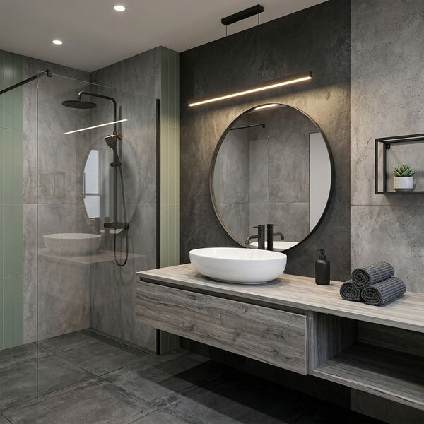 Countertop Basin Rea Carola Slim