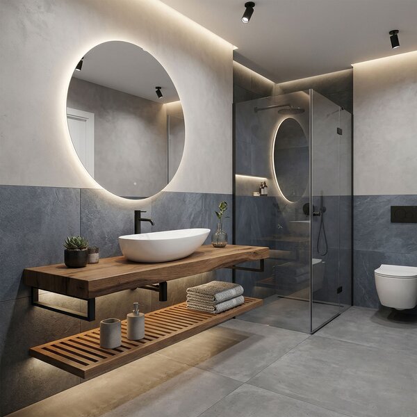 Countertop Basin Rea Greta 75