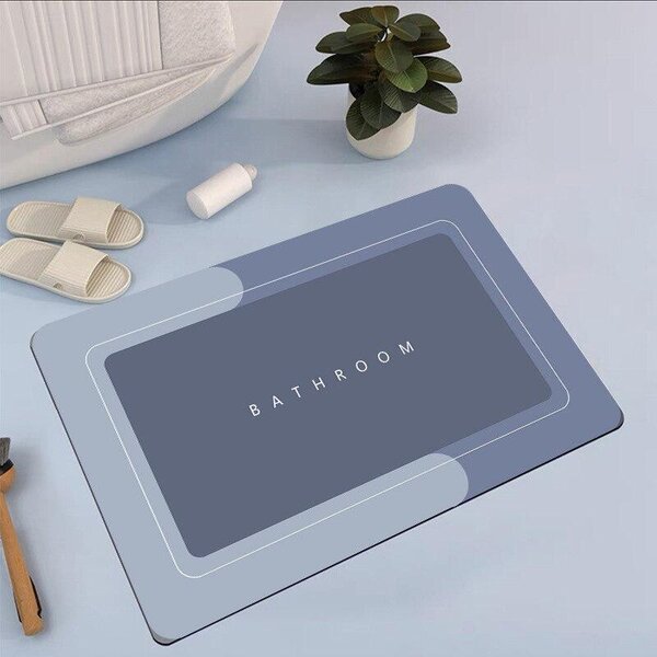 Showery® Super Non Slip Bath Mat, Rectangle - Bathroom