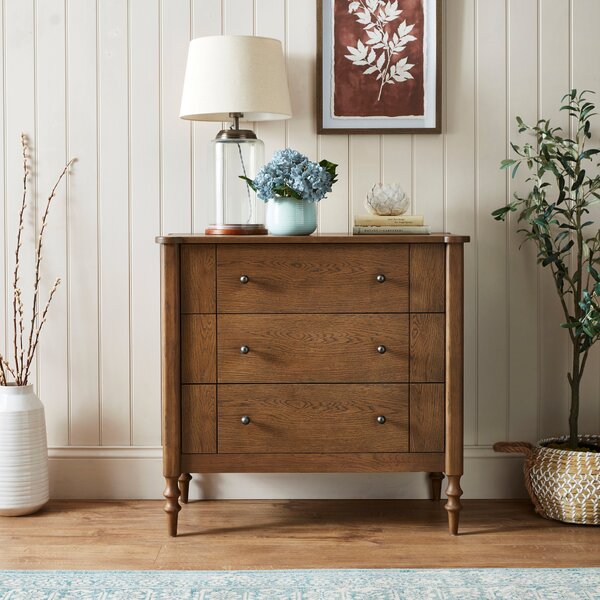 Ratcliffe 3 Drawer Chest Light Oak