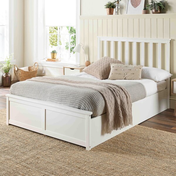 Atlantic Wooden Ottoman Bed Light Wood