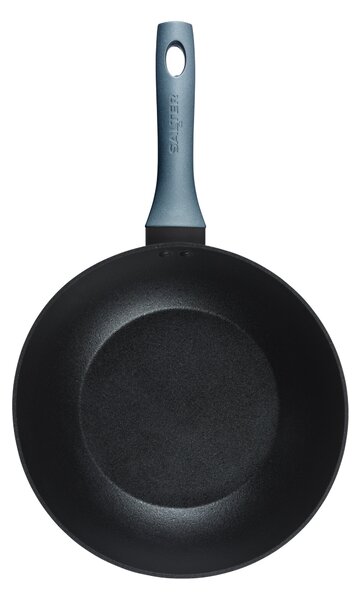 Salter Megastone 28cm Aluminium Stir Fry Pan Black