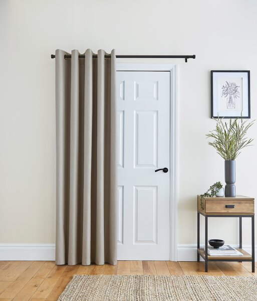 Berlin Blackout Eyelet Door Curtains