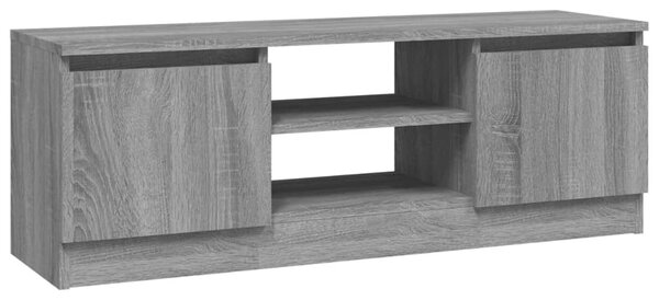 TV Cabinet with Door Grey Sonoma 102x30x36 cm