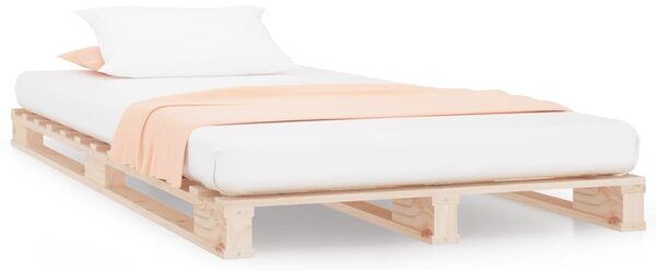 Pallet Bed without Mattress 90x200 cm Solid Wood