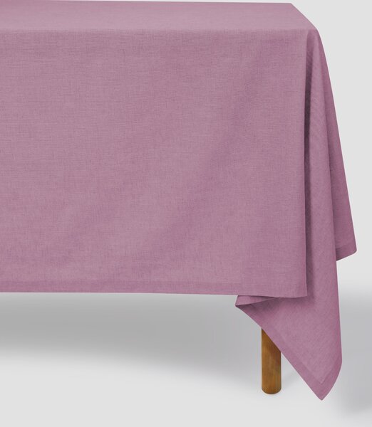 Raspberry 100% Linen Tablecloth | Medium | Piglet in Bed