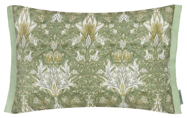 Morris & Co. Snakeshead Printed Outdoor 40cm x 60cm Filled Boudoir Sunflower Stone