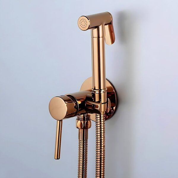 Bidet faucet Lungo Loop Copper