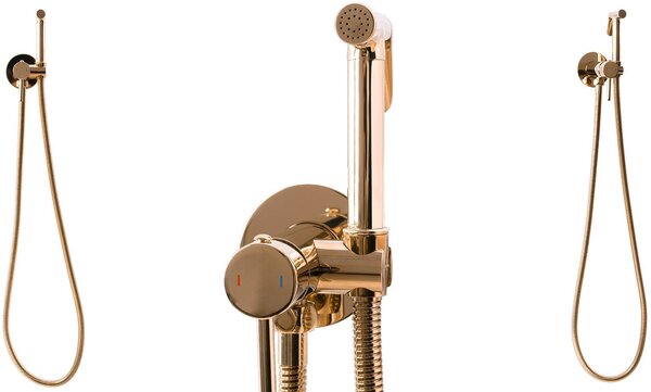 Bidet faucet Lungo Loop Copper
