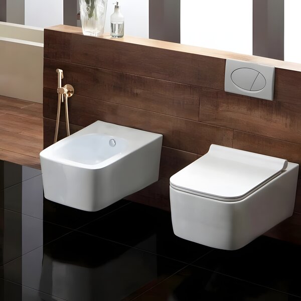 Bidet faucet Lungo Loop Copper