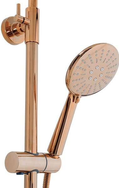 Shower set with thermostat Rea Lungo Copper