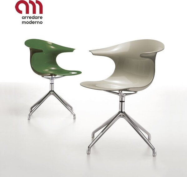 Loop Mono Chair 4-Star Aluminium Base Infiniti Design