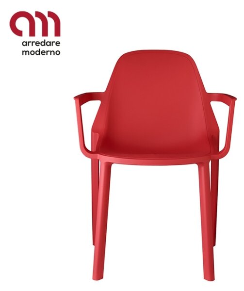 Più Chair Scab with armrests