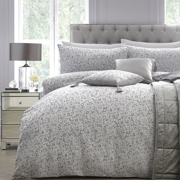 Platinum Roar Bedding Set Silver