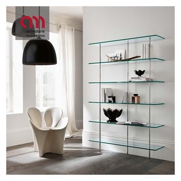 Trasparenza wall Bookcase Tonelli