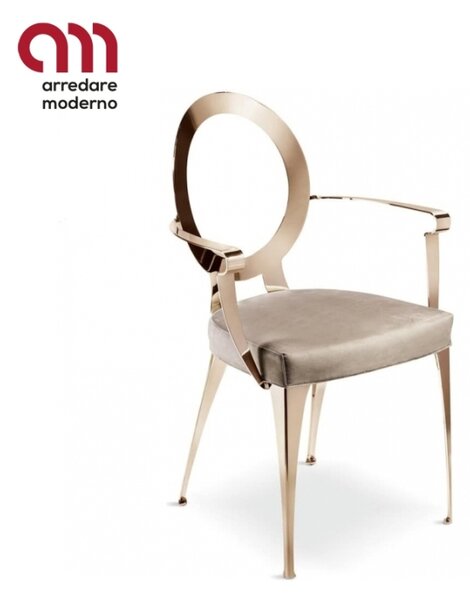 Miss Cantori armchair bare backrest