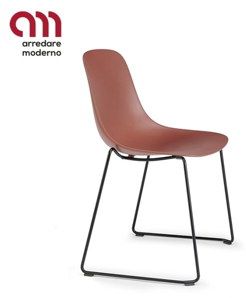 Chair Pure Loop Mono sled Infiniti Design