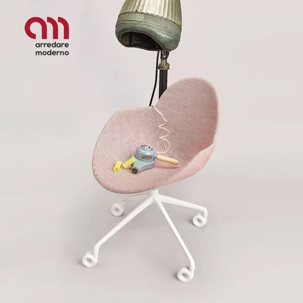 Chair Cookie Swivel with castors Infiniti Design