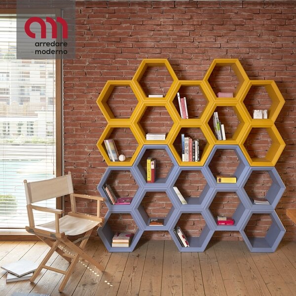 Bookcase Hexa Slide