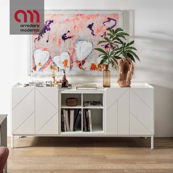 Pica Sideboard Bontempi Casa decorated wood