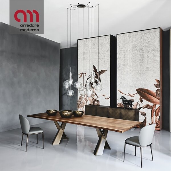 Mad Max Wood Table Cattelan Italia