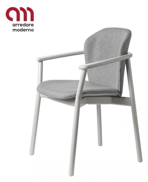 Natural Finn Chair Scab Design with armrests