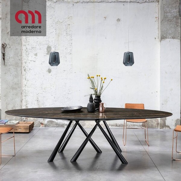 Forest Midj elliptical table