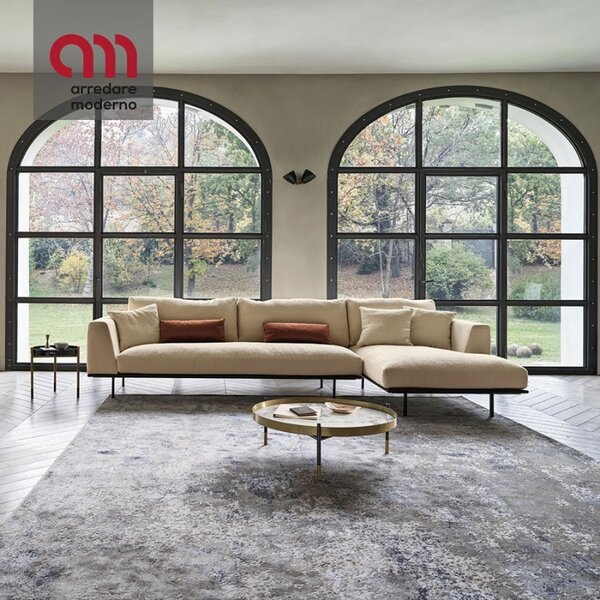 Dakota Bontempi Casa angular sofa with chaise longue