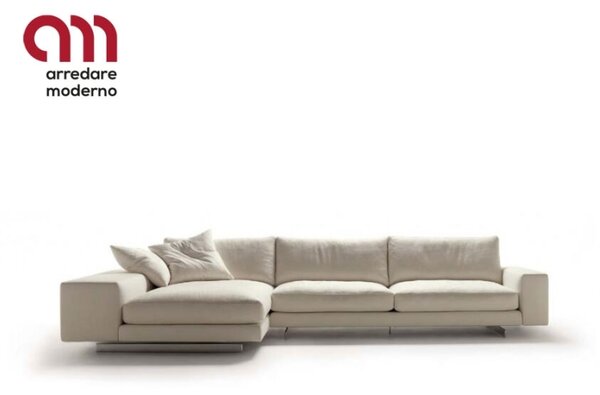 Agon Désirée with chaise longue angular sofa