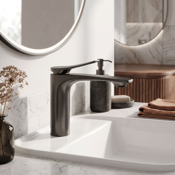 Bathroom faucet PREMIUM Rea Vision Titan Low