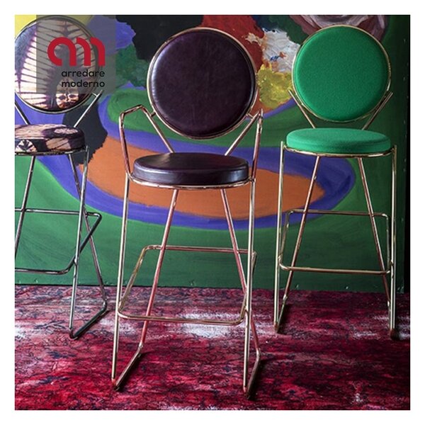 Double Zero Moroso Stool with armrests