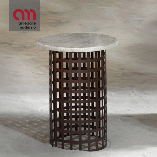 Mara Low Slide Round Coffe table Masai Collection