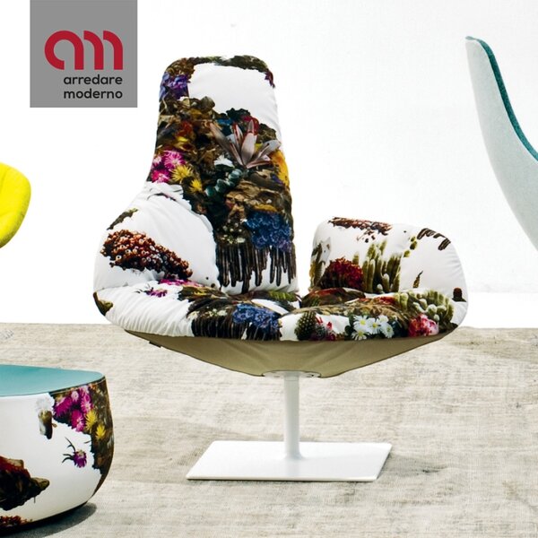 Fjord Moroso Relax Armchair with quilt