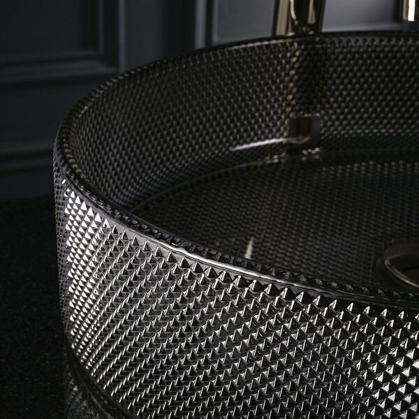 Countertop washbasin REA Mirella Black