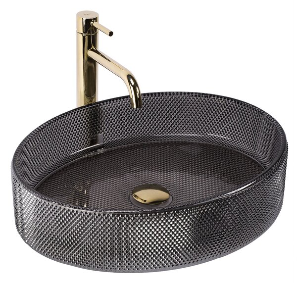 Countertop washbasin REA Mirella Black