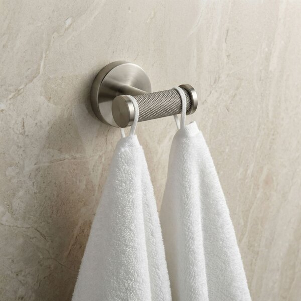 Double hanger 6612 Modern Brush Nickel