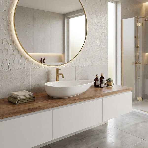 Countertop Basin Rea Greta 65
