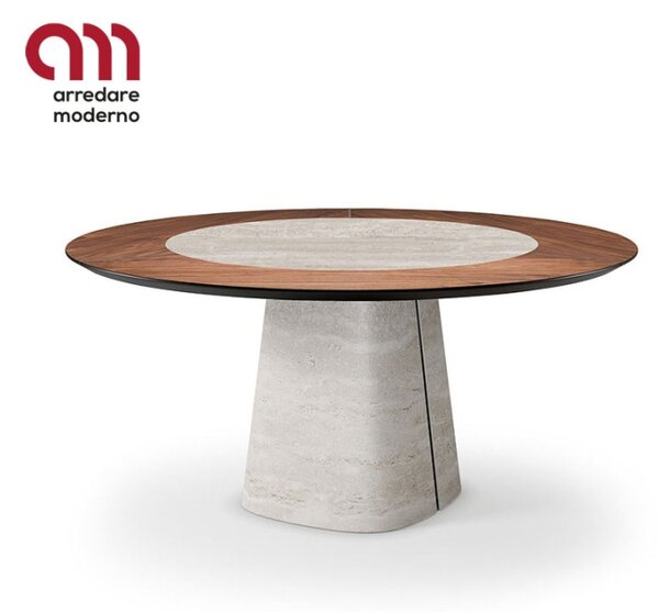 Rado Ker-Wood Round Cattelan Italia Table