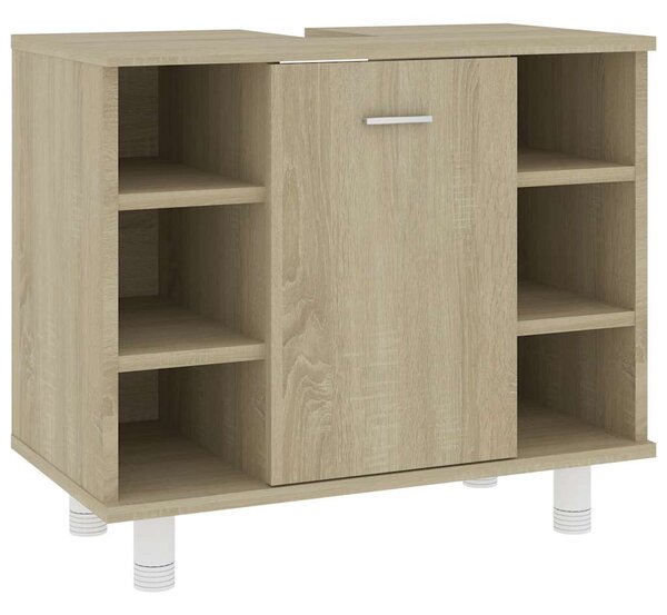 Bathroom Cabinet Sonoma Oak 60x32x53.5 cm Engineered Wood