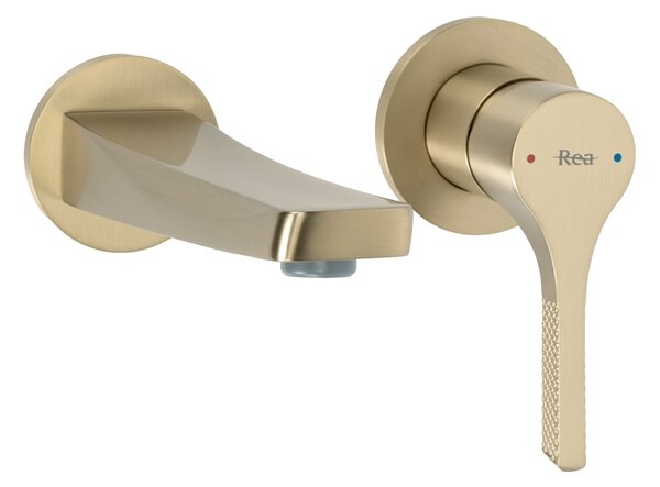 Concealed washbasin mixer REA Maxim Brush Gold + BOX