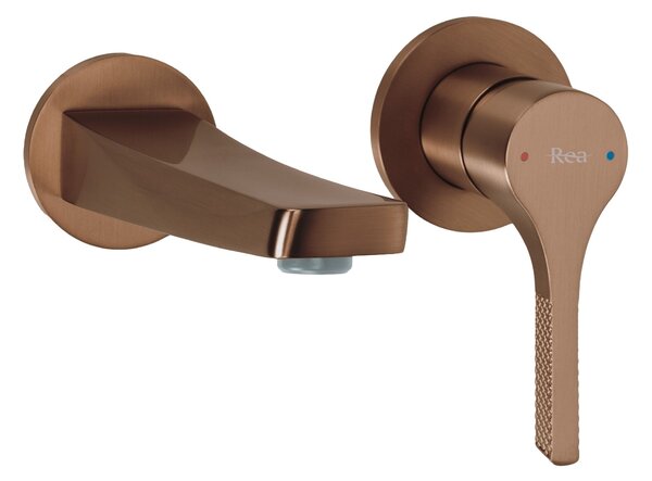 Concealed washbasin mixer REA VISION Brush Copper + BOX
