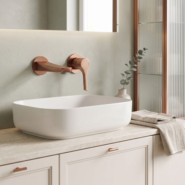 Concealed washbasin mixer REA VISION Brush Copper + BOX