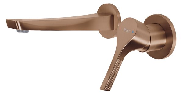 Concealed washbasin mixer REA VISION Brush Copper + BOX