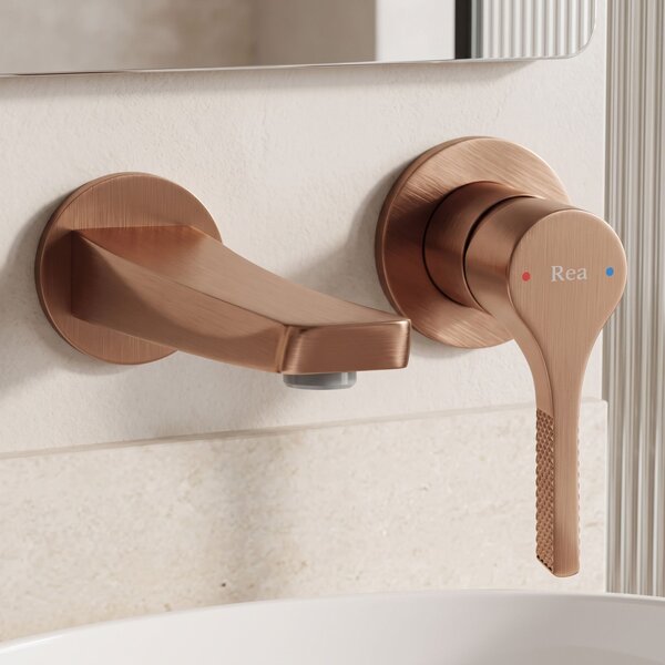 Concealed washbasin mixer REA VISION Brush Copper + BOX