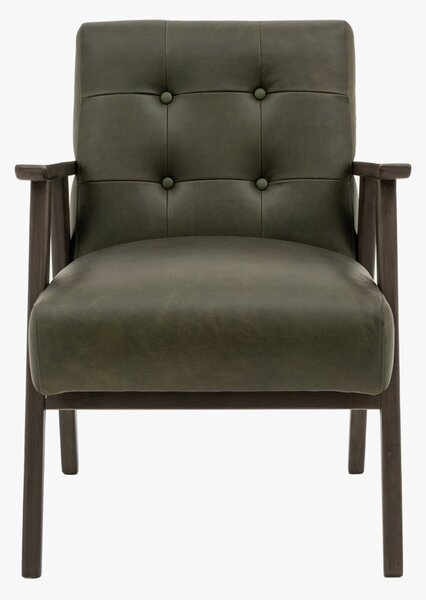 Dalton Armchair Heritage Green Leather