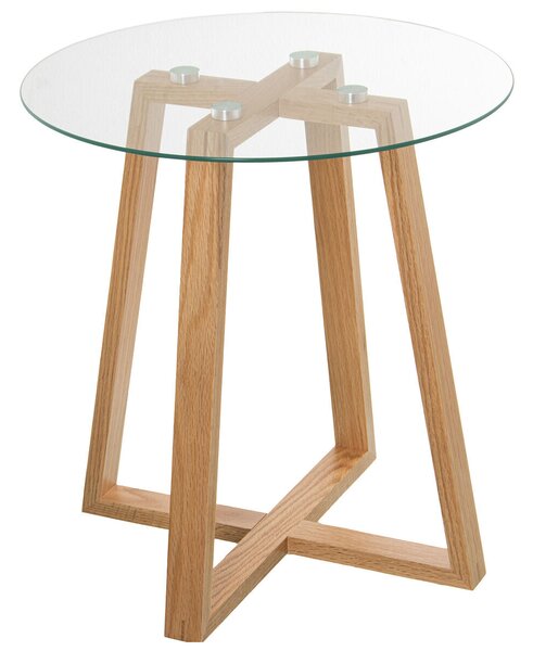 Side table Alexandra House Living Brown 48 x 51 x 48 cm