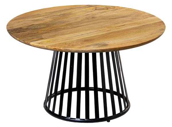 Centre Table Alexandra House Living Brown Black Wood 80 x 45 x 80 cm