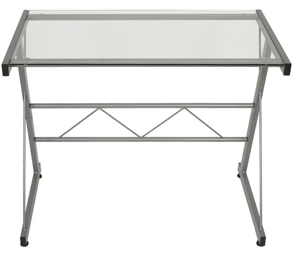 Desk Alexandra House Living Grey Metal 90 x 72 x 50 cm