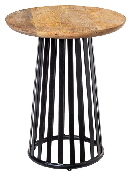 Side table Alexandra House Living Brown Black 45 x 55 x 45 cm