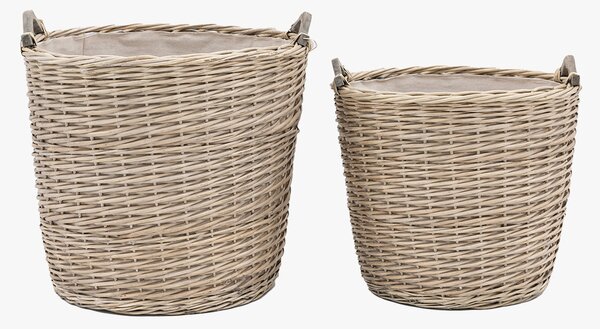 Rowan Jumbo Baskets, Set of 2